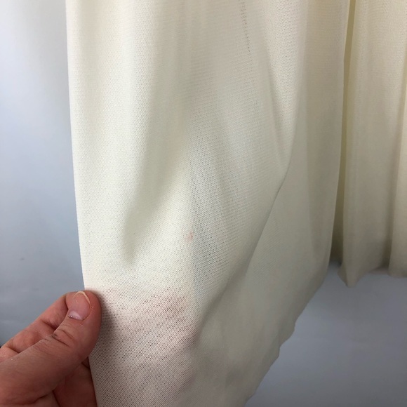 Forever 21 Cream Crochet Chest Mini Dress - Size Medium - Picture 12 of 14